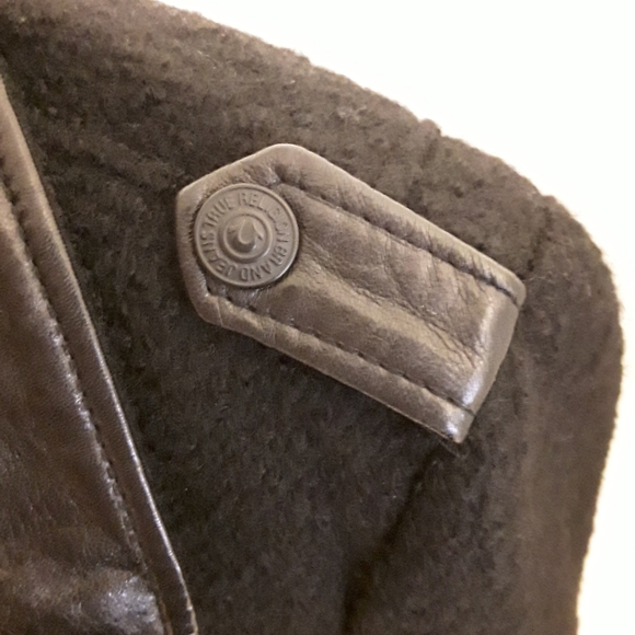 True Religion polyester and wool moto jacket - Picture 3 of 13